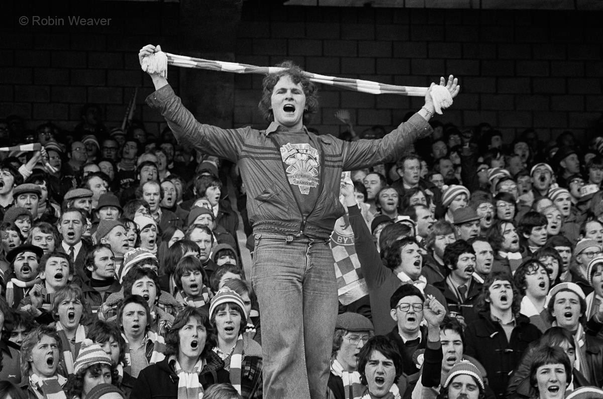 Wales v England match, Cardiff Arms Park, 1978