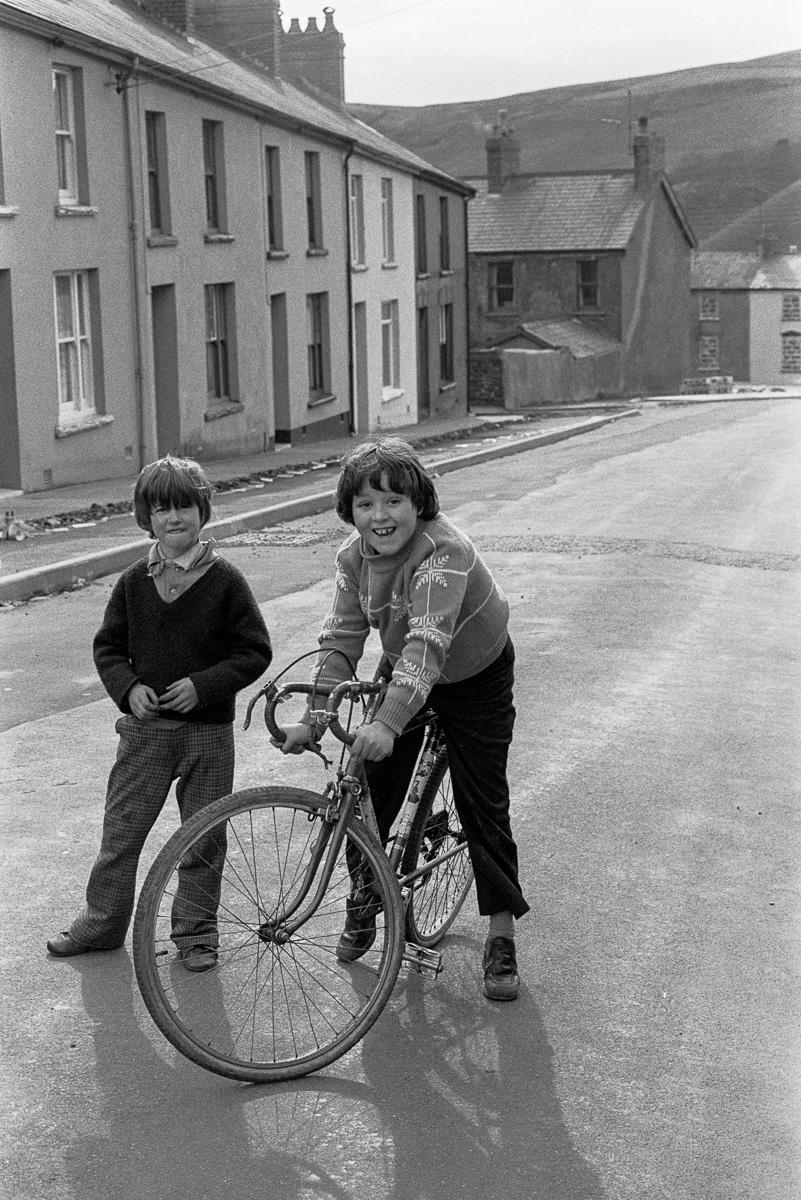 Boys in the Street. Rhymney, South Wales, 1975