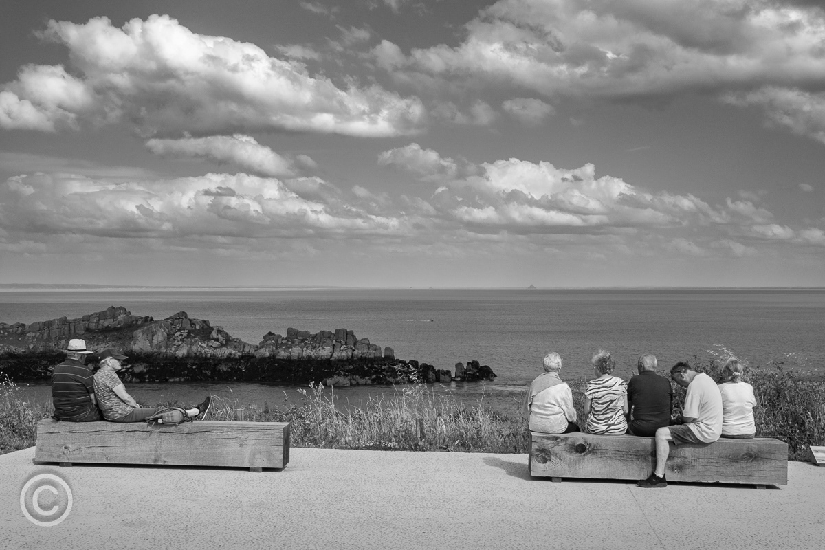 Looking towards Mont St Michel, Brittany