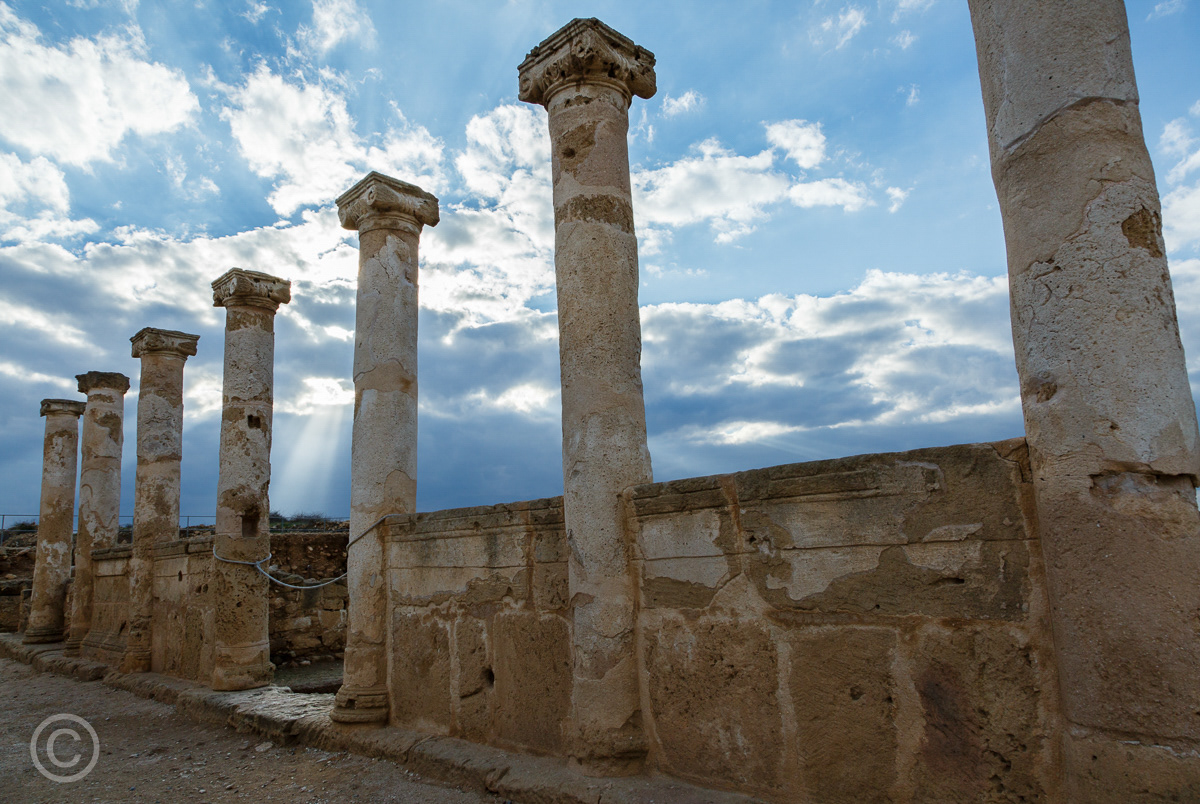 Roman columns, Paphos Archaeological Park