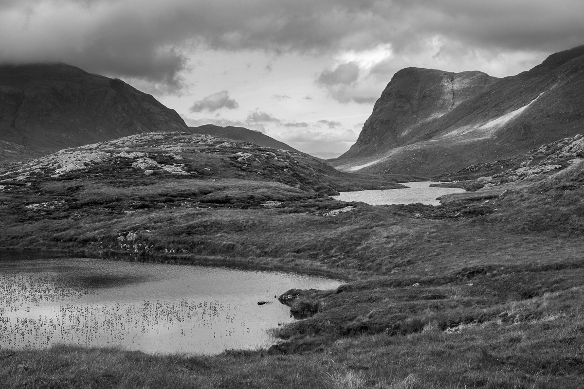View towards Sron Scourst, Harris