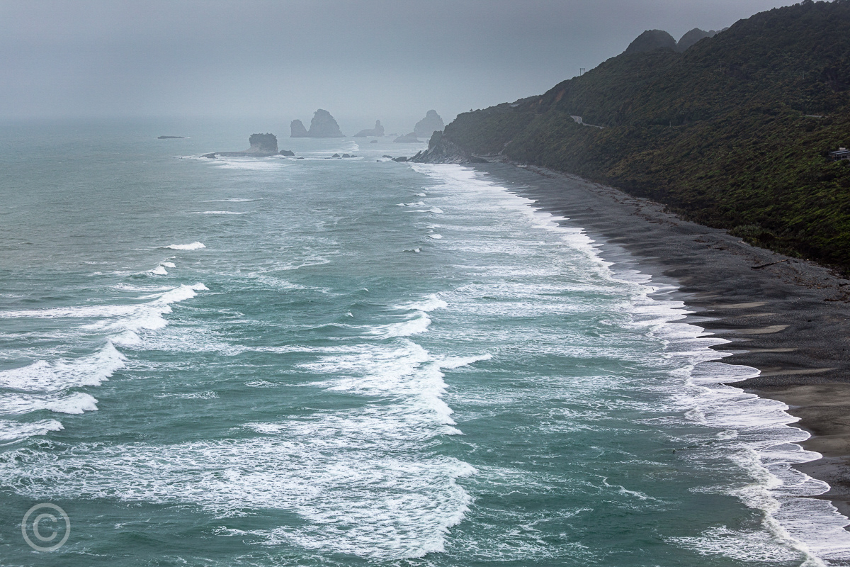 Stormy day, Nine Mile, West Coast