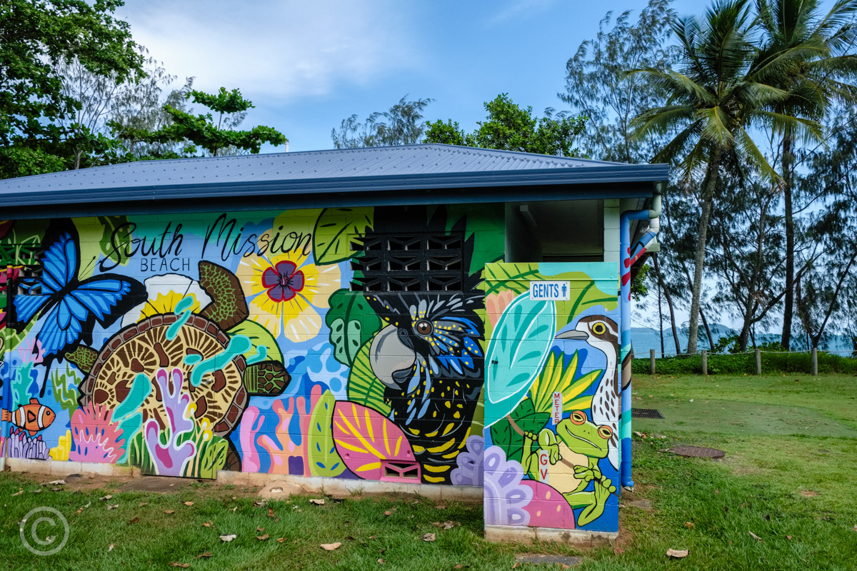 Public toilets at South Mission Beach, Queensland