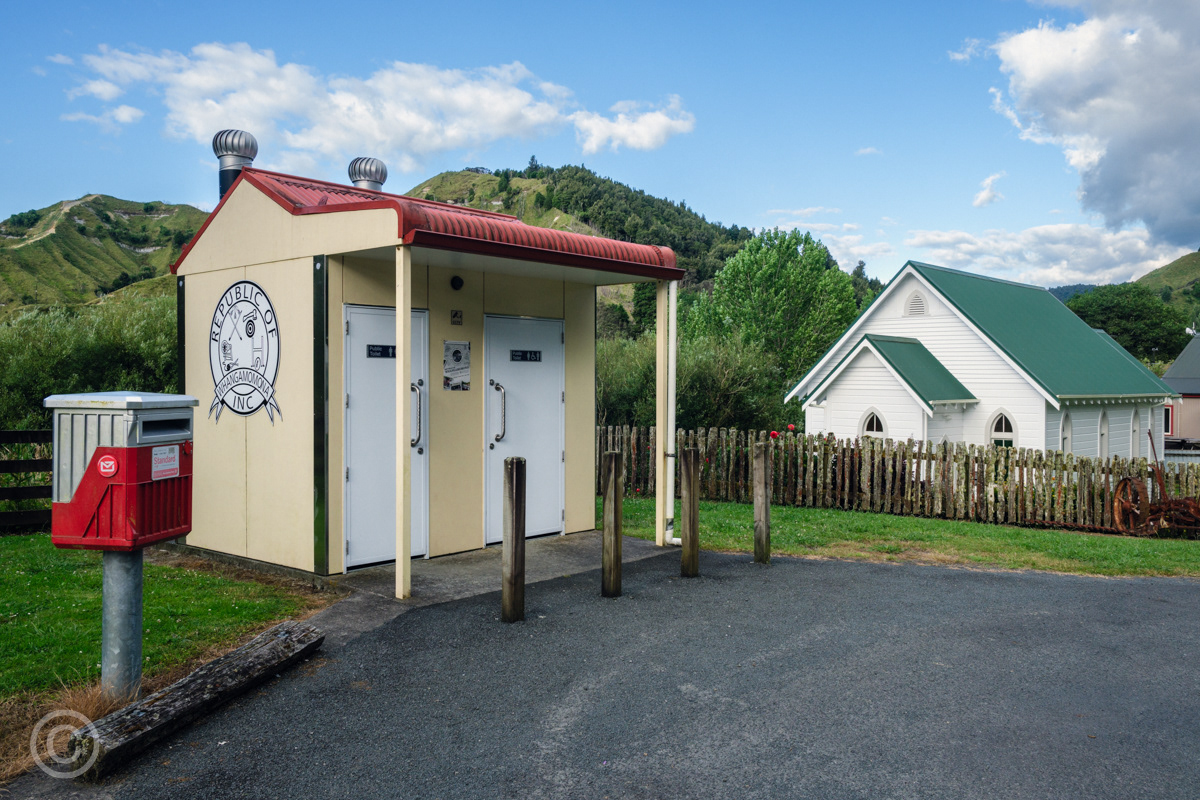 The Republic of Whangamomona on the Forgotten World Highway, New Zealand