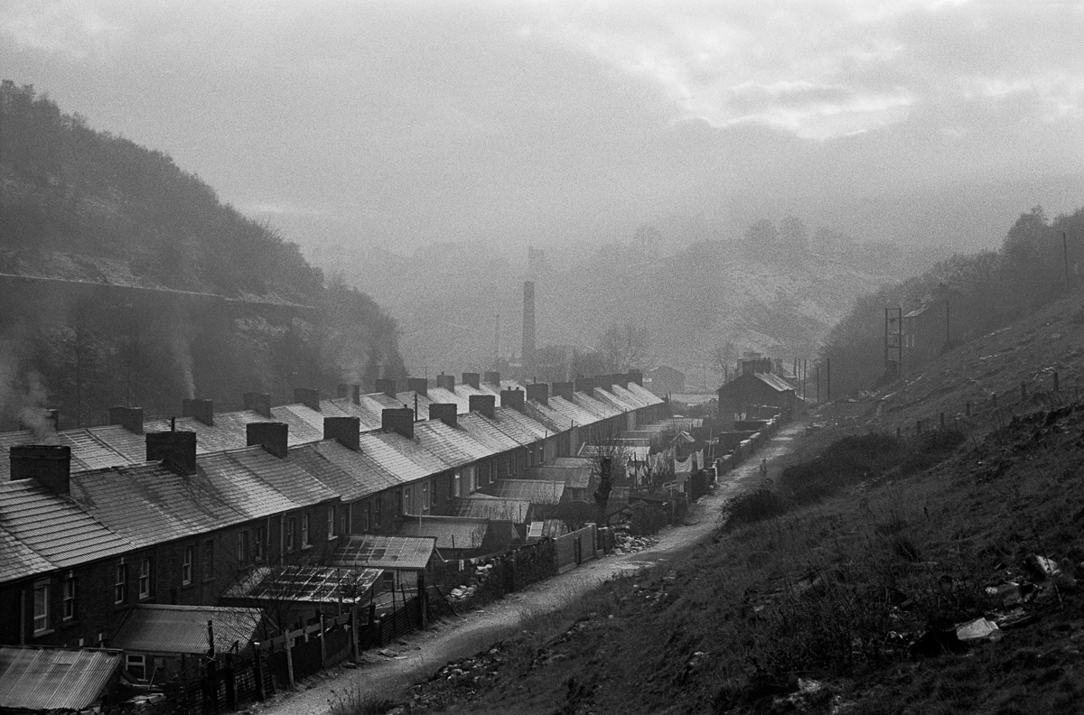 Woodland Terrace. Aberbeeg, South Wales, 1976