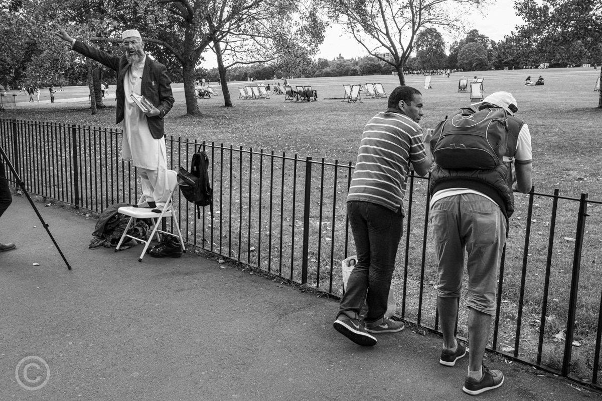 Speakers' Corner, Hyde Park, London