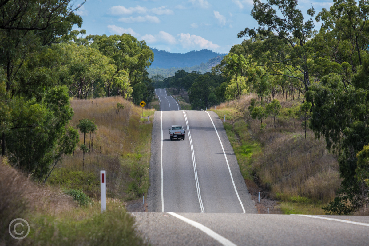 Route 77 to Collinsville, Queensland