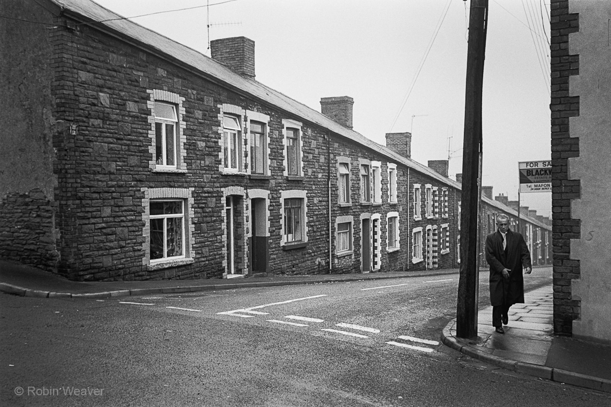 Webster Street, Treharris, 1977