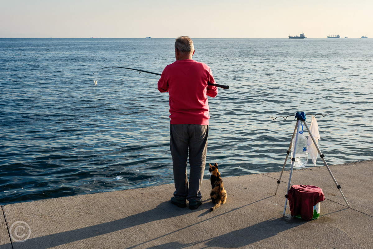 Fishing in the Bosphorus, Istanbul