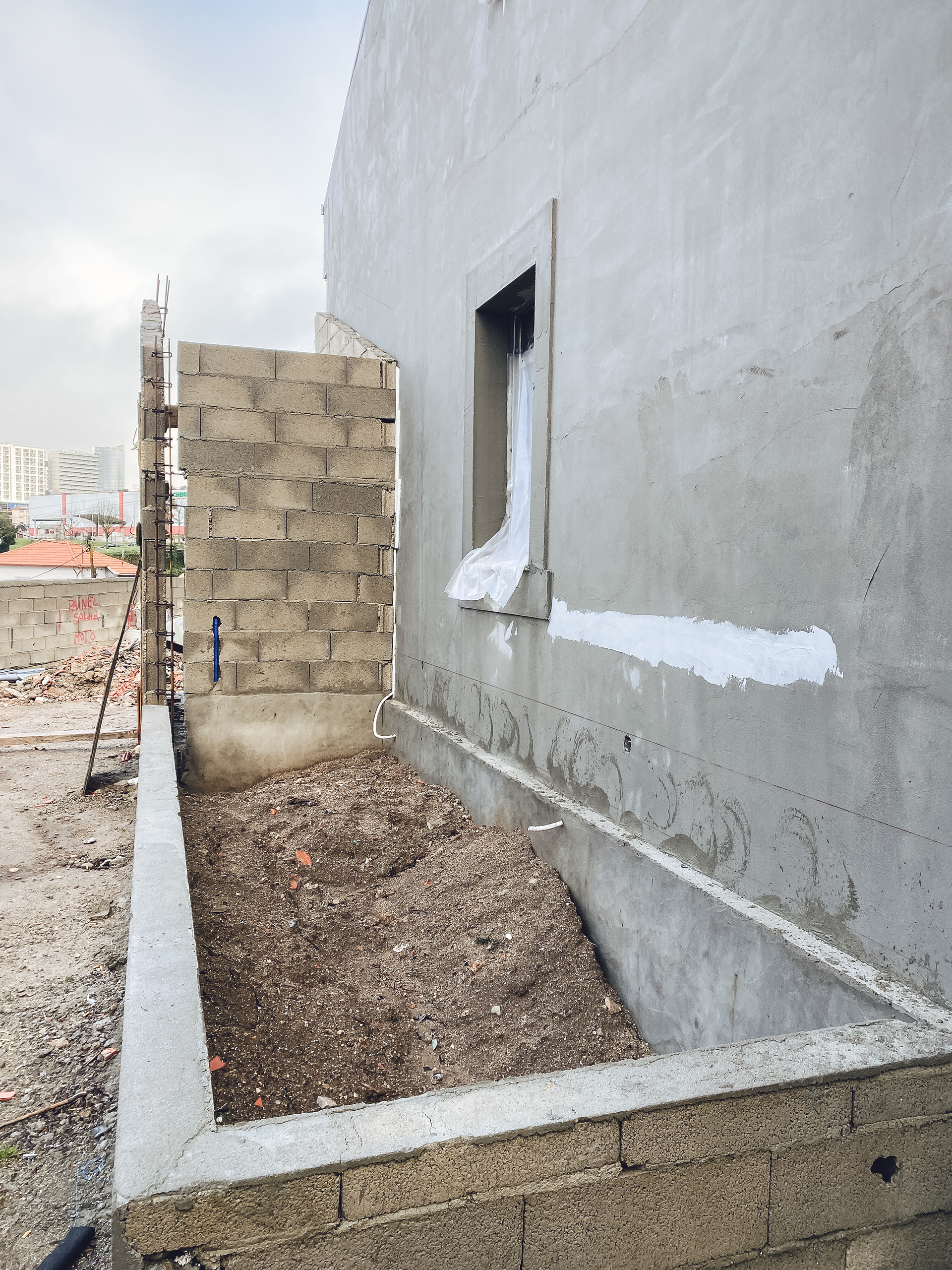 obra em curso
