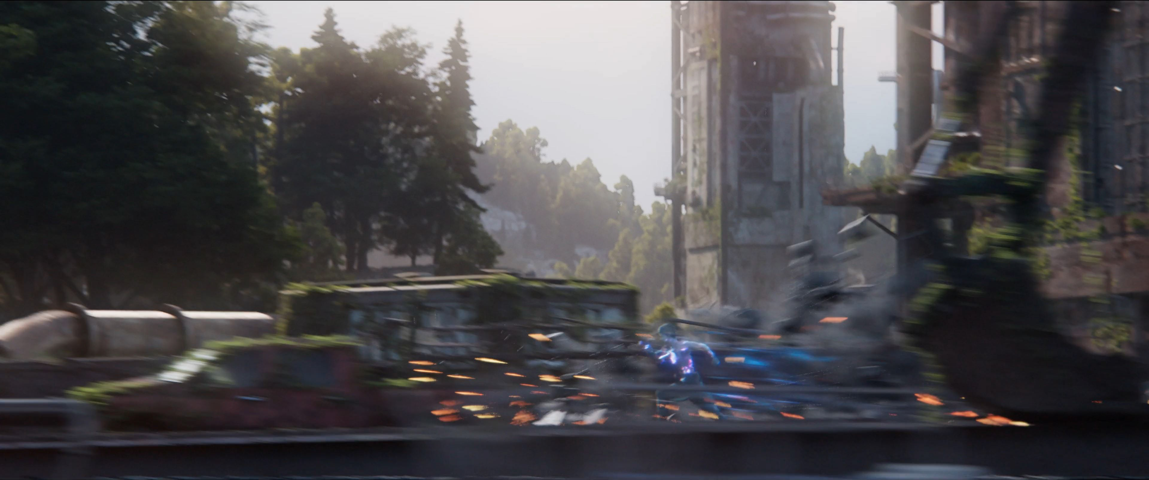 Everything but the characters, FX and light