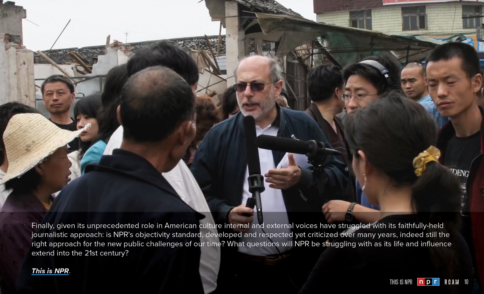 NPR TV Commercial Pitch