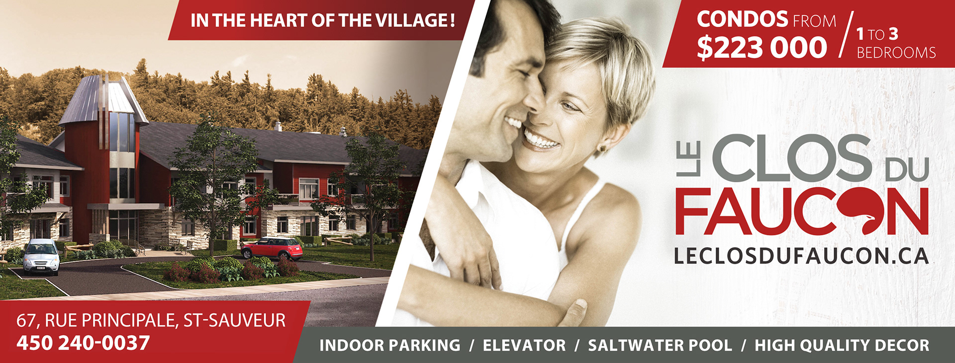 Real estate project print ad