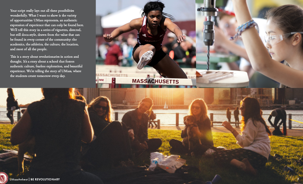 UMass Amherst Commercial Director Pitch