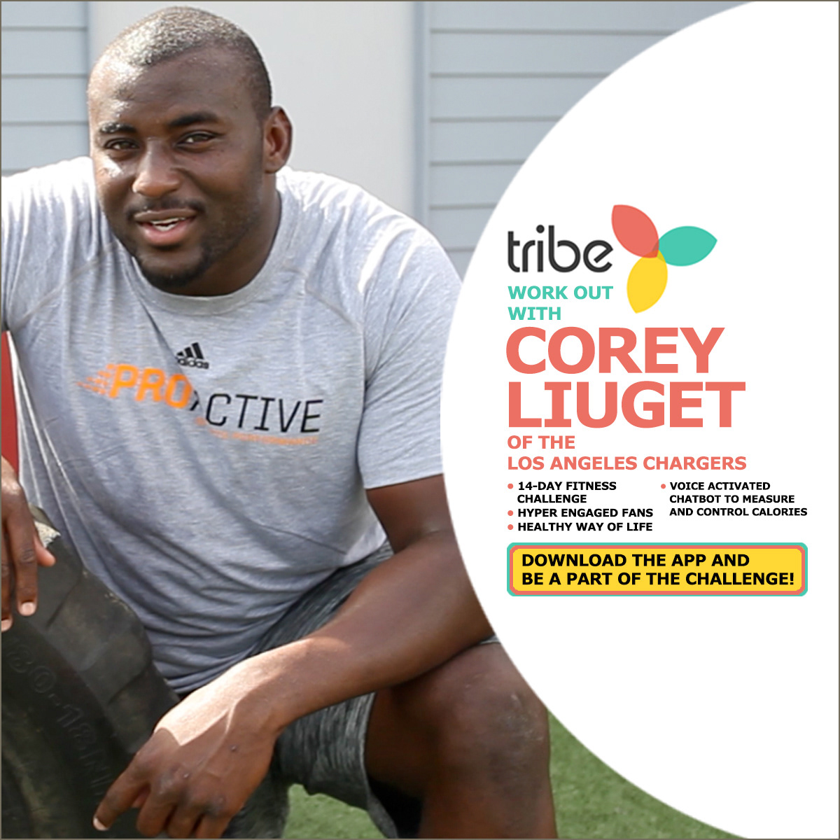 Tribe Fitness Facebook Ad