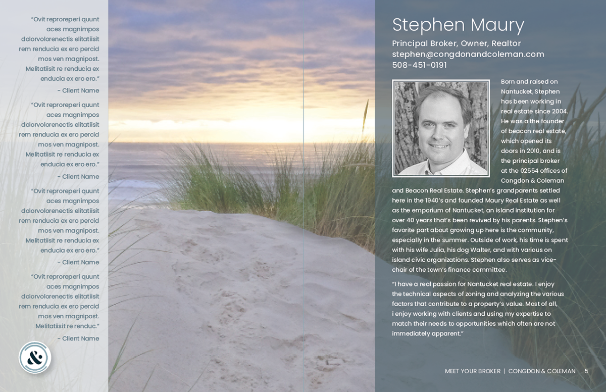 Congdon & Coleman Nantucket real estate