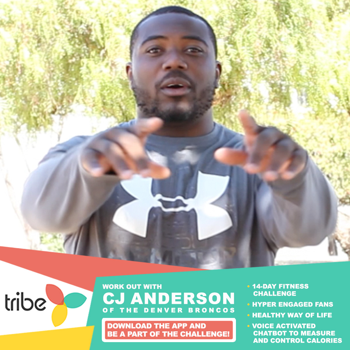 Tribe Fitness Facebook ad