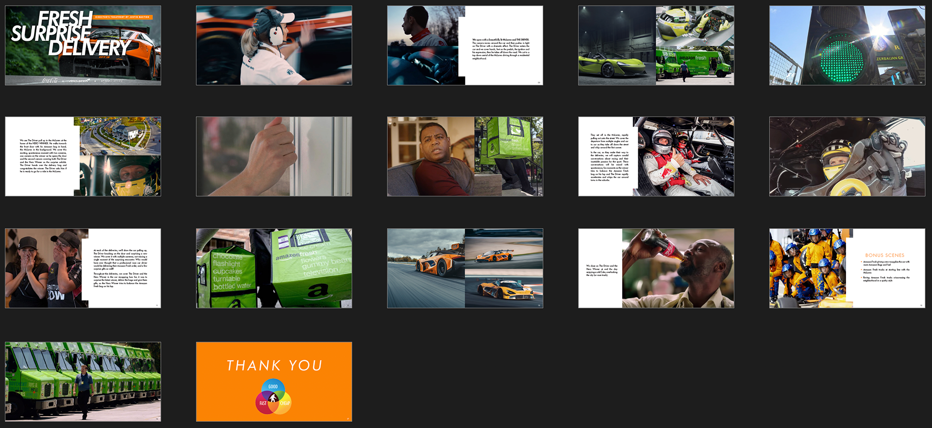 TV Commercial Director Pitch to Amazon