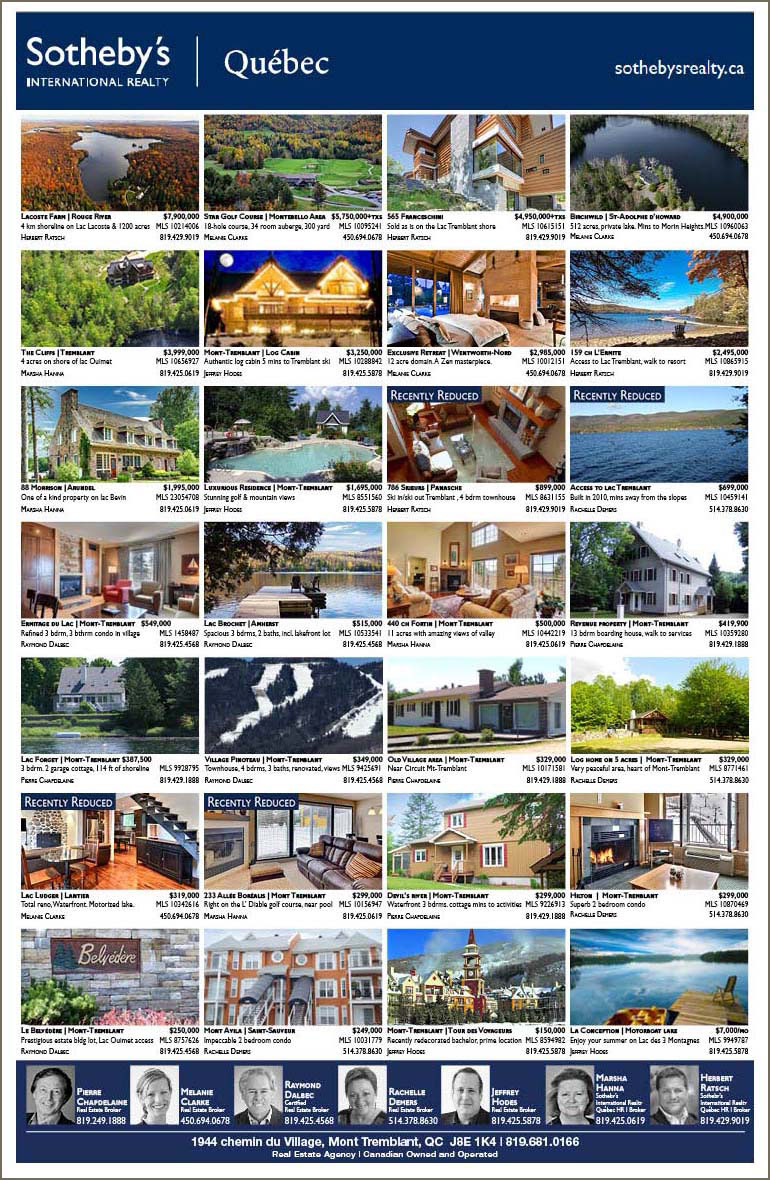Real estate print ad