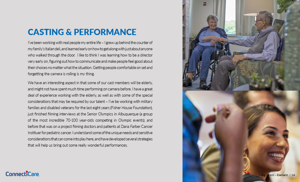 ConnectiCare Commercial Director Pitch