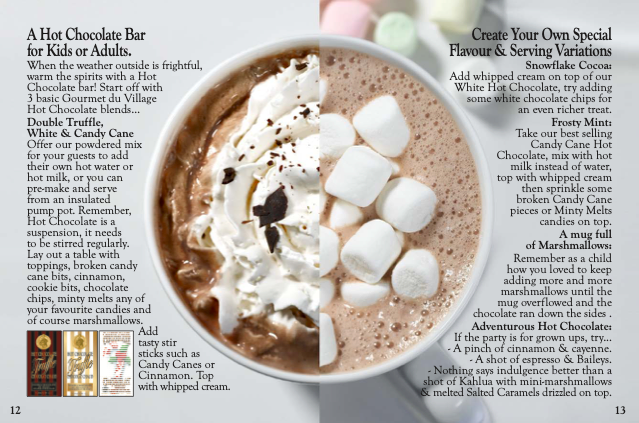 Food products catalog