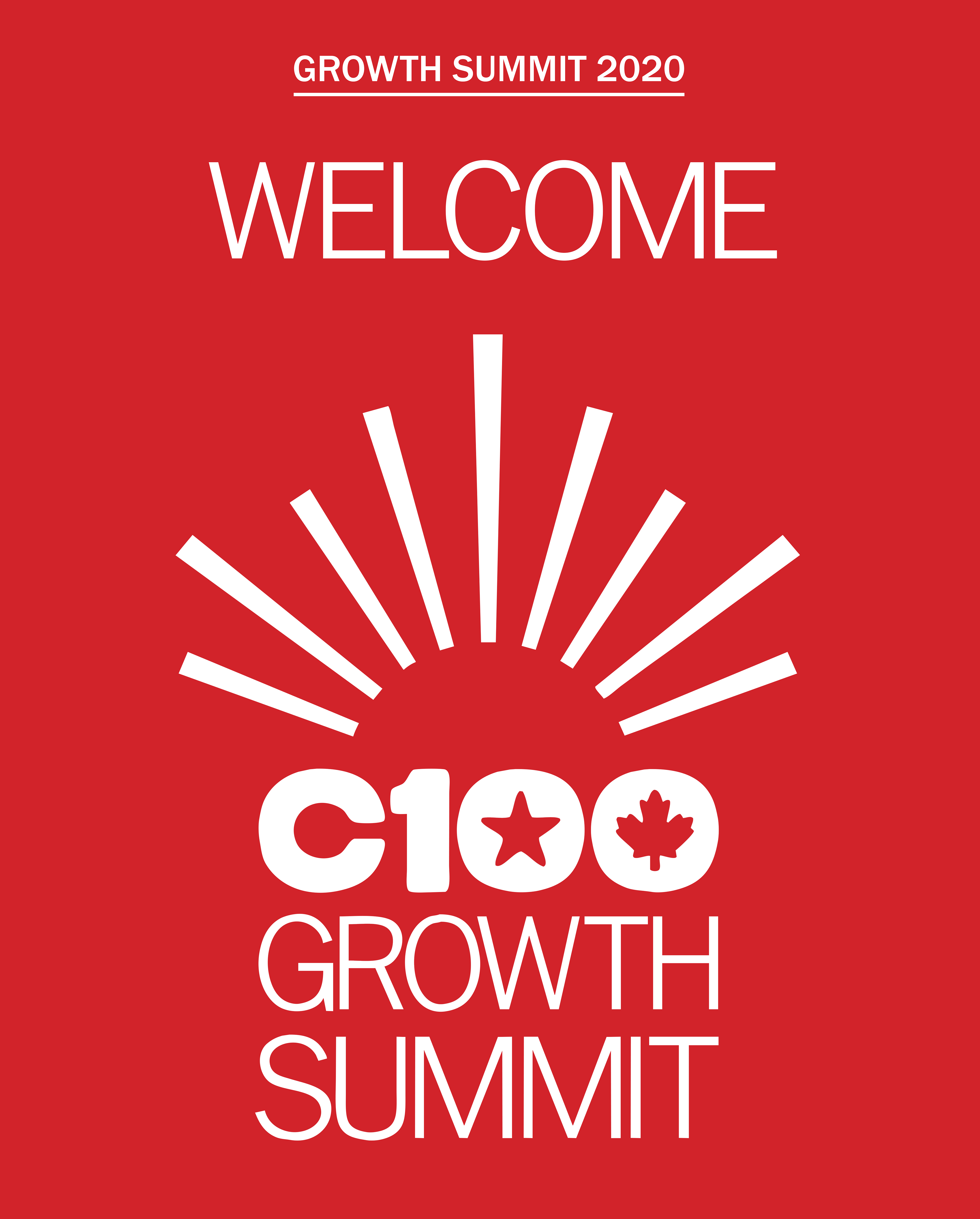 Tech conference branding comprised of many pieces