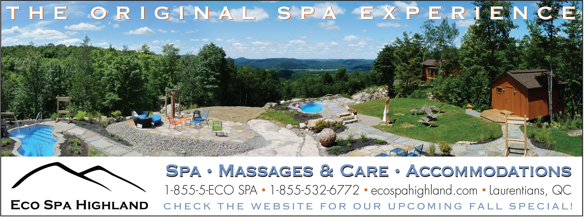 Resort Spa print ad