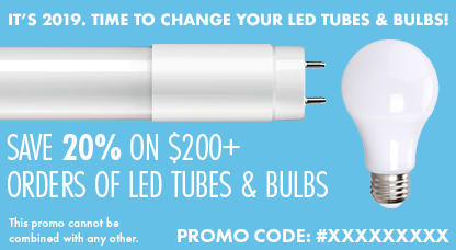 LED Retailer online ad