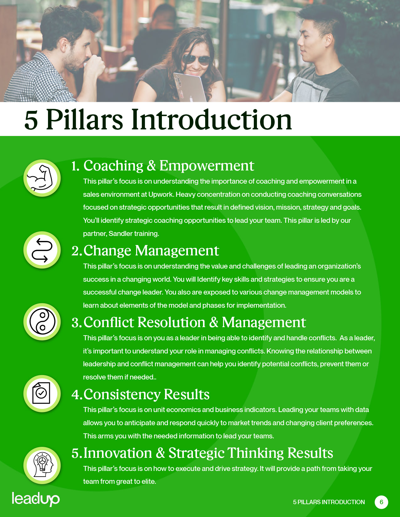 Upwork Corporate Leadership Program