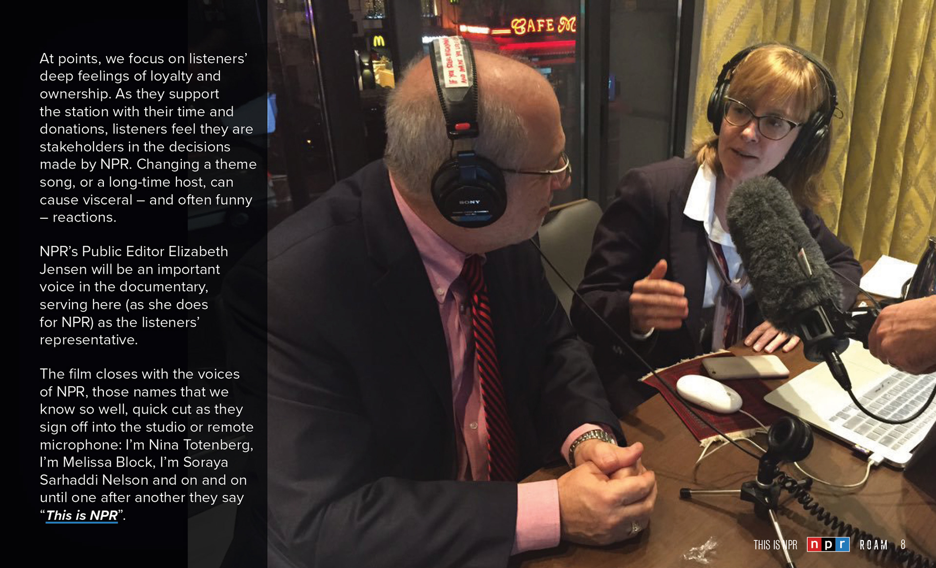 NPR TV Commercial Pitch