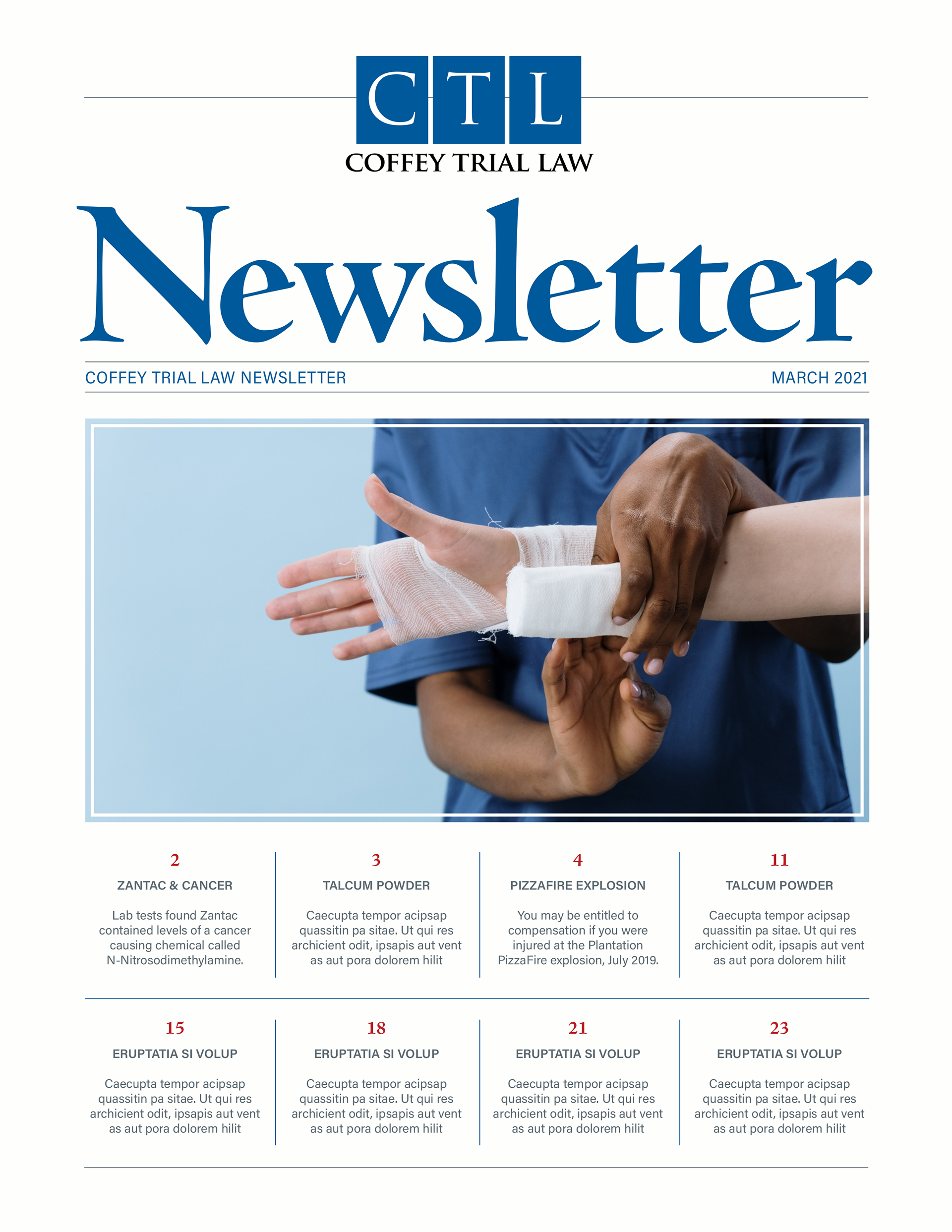 Coffey Trial Law Newsletter