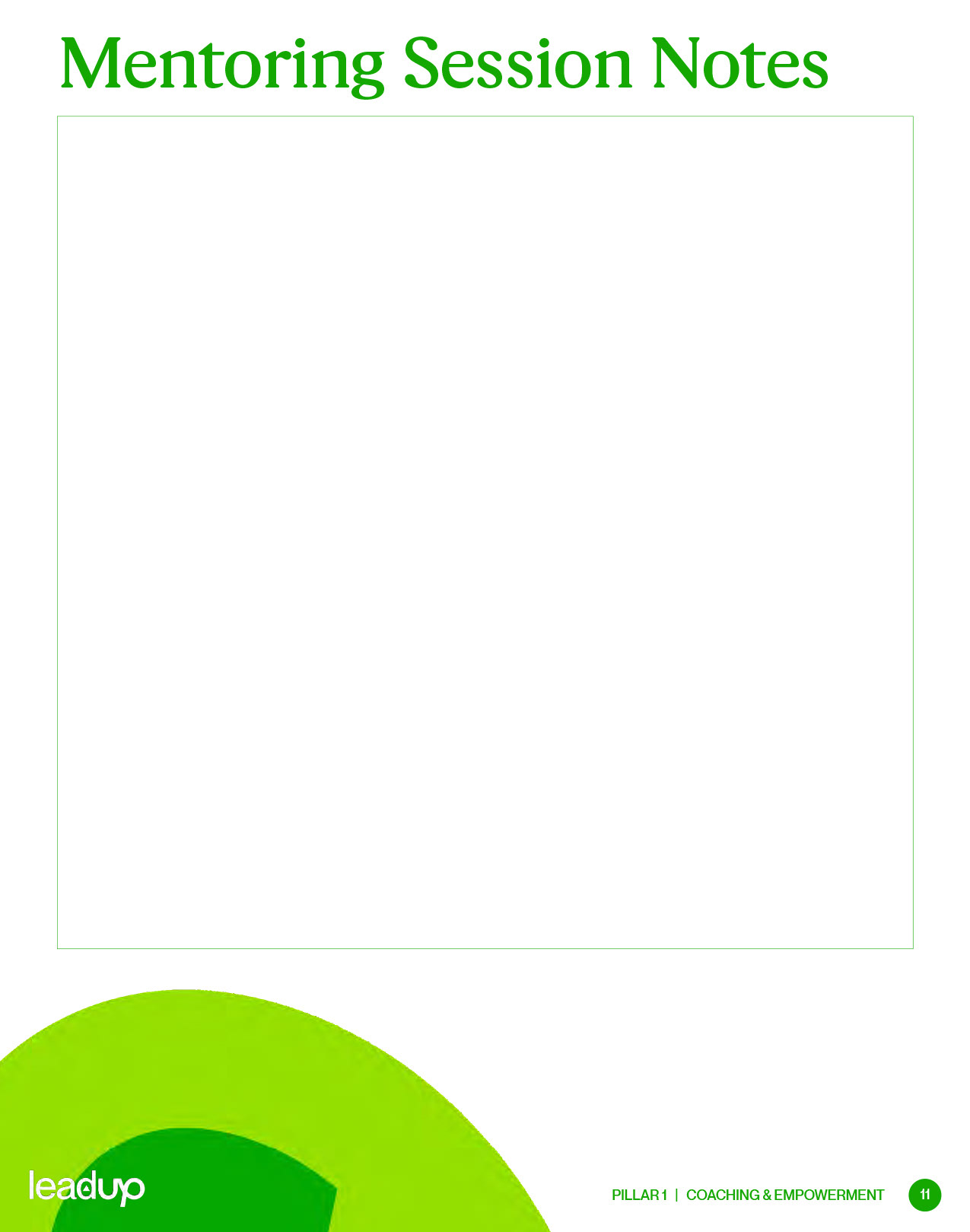 Upwork Corporate Leadership Program