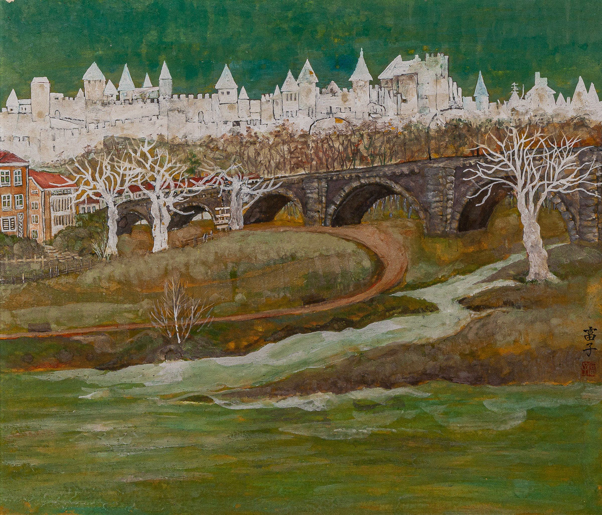 吉永　富子「カルカッソンヌ」F10 会員