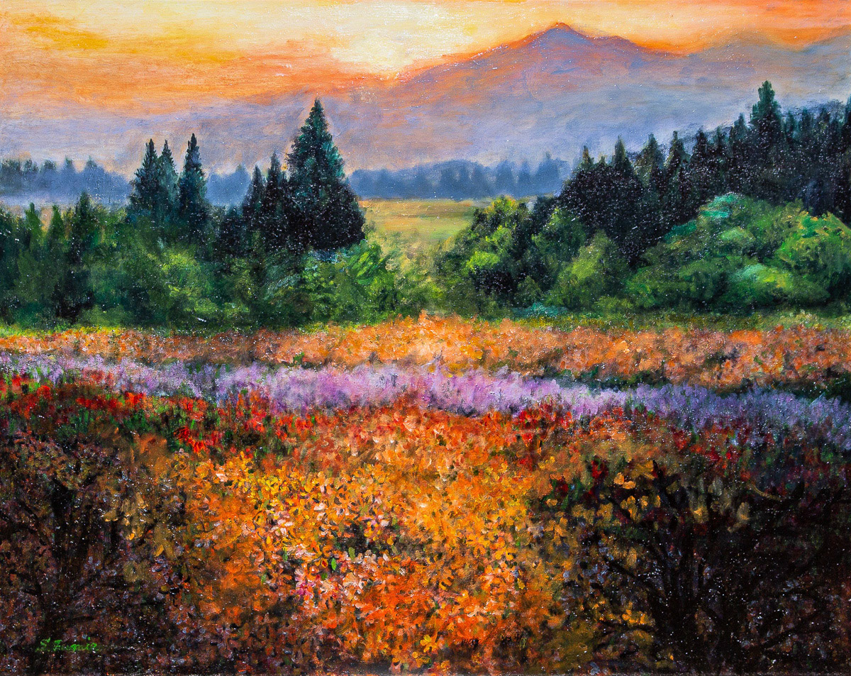 島根　文恵「サンセットにいがた」F30 会員推挙 公募