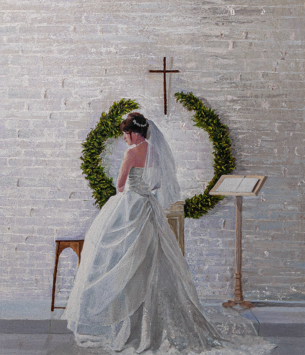 川路　まゆみ「亜由美」F10 公募