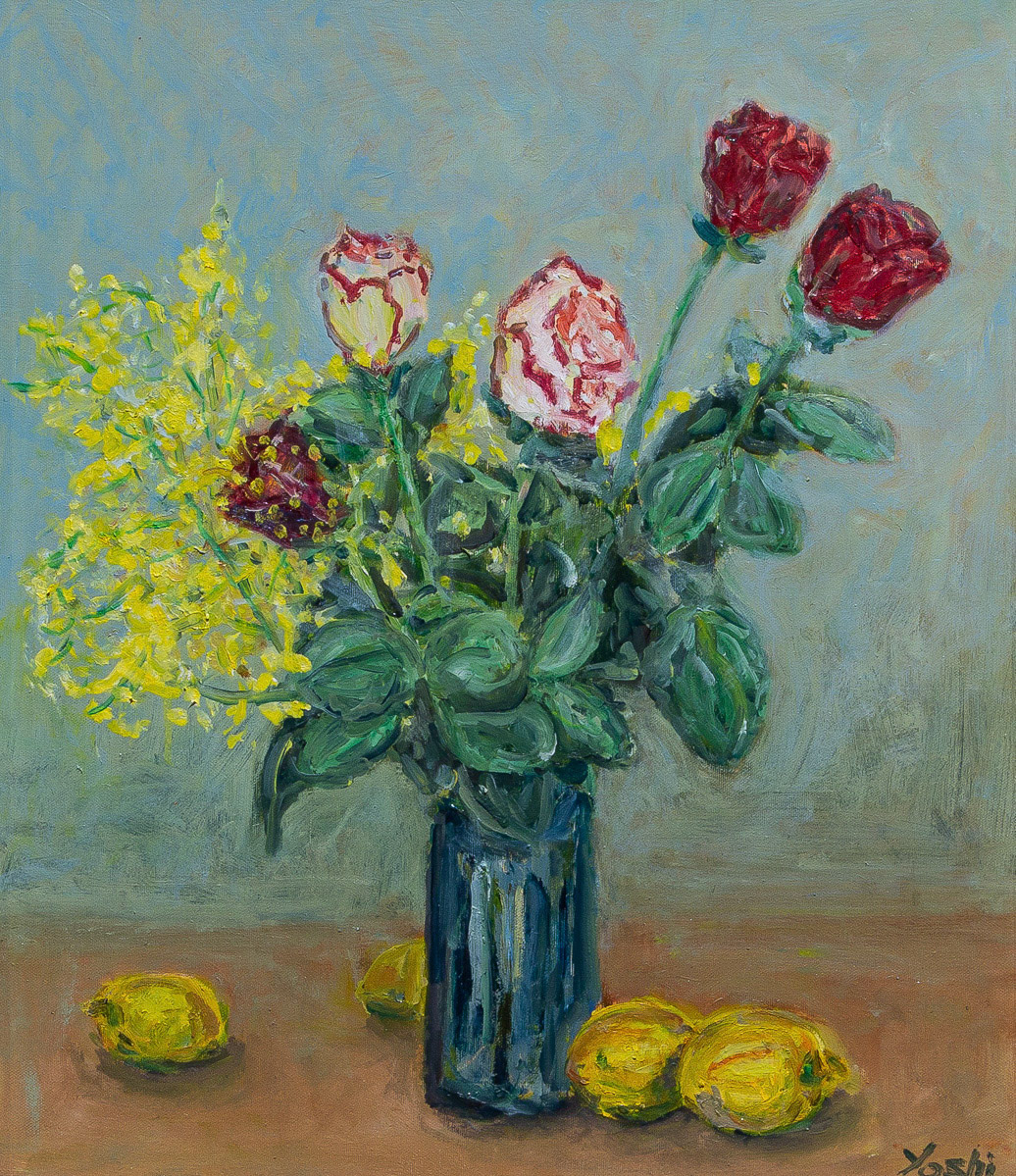 河原　克昌「静物」F10 会員