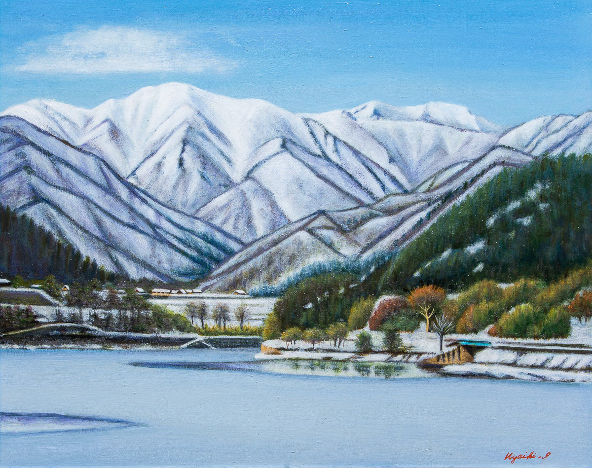 井上　恭一 「春雪 」F30 会員