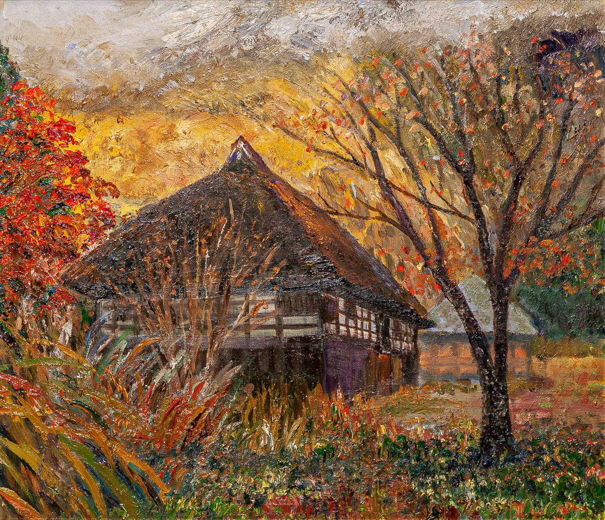 大山　康郎「小谷村の秋」F10 会員