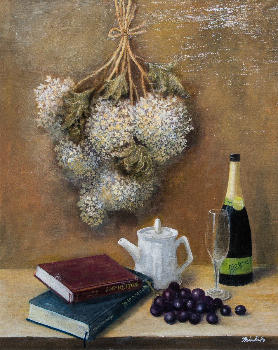 小山　美智子「時を刻む」F30 公募