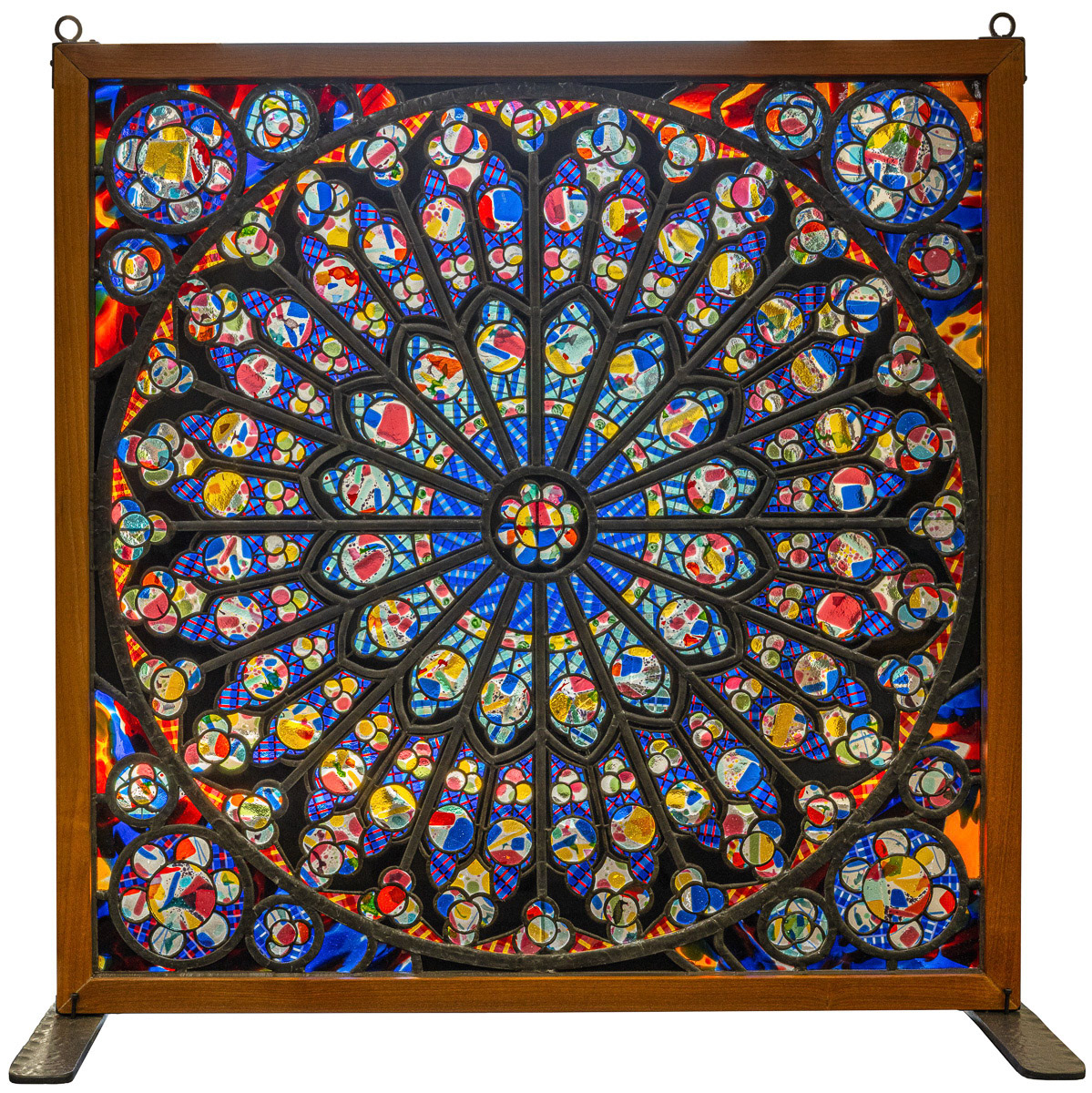 松永　政子「ノートルダムに想いを寄せて」ステンド 会員推挙 公募