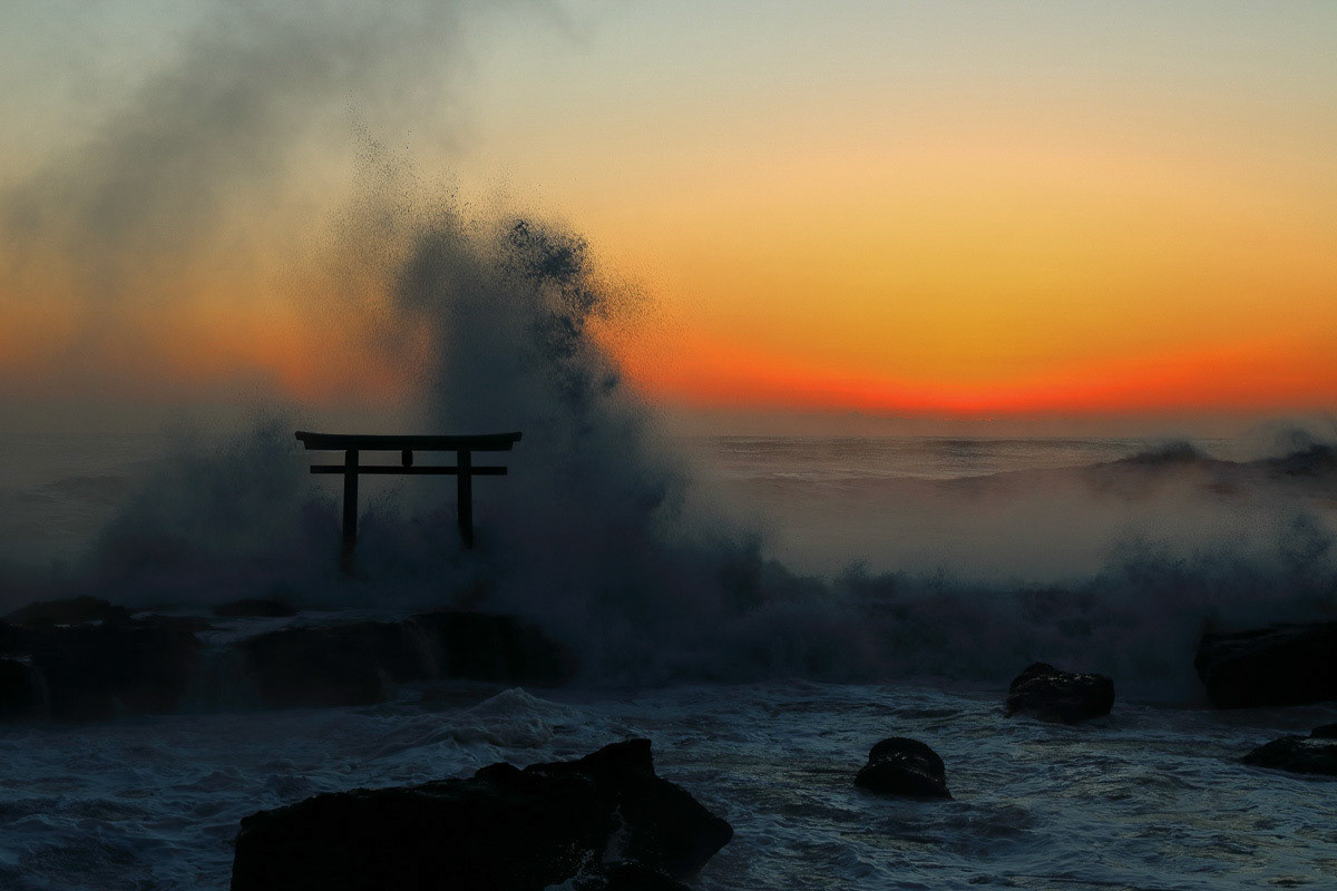 石橋　幸一「小諸風景」F20 公募 市展賞