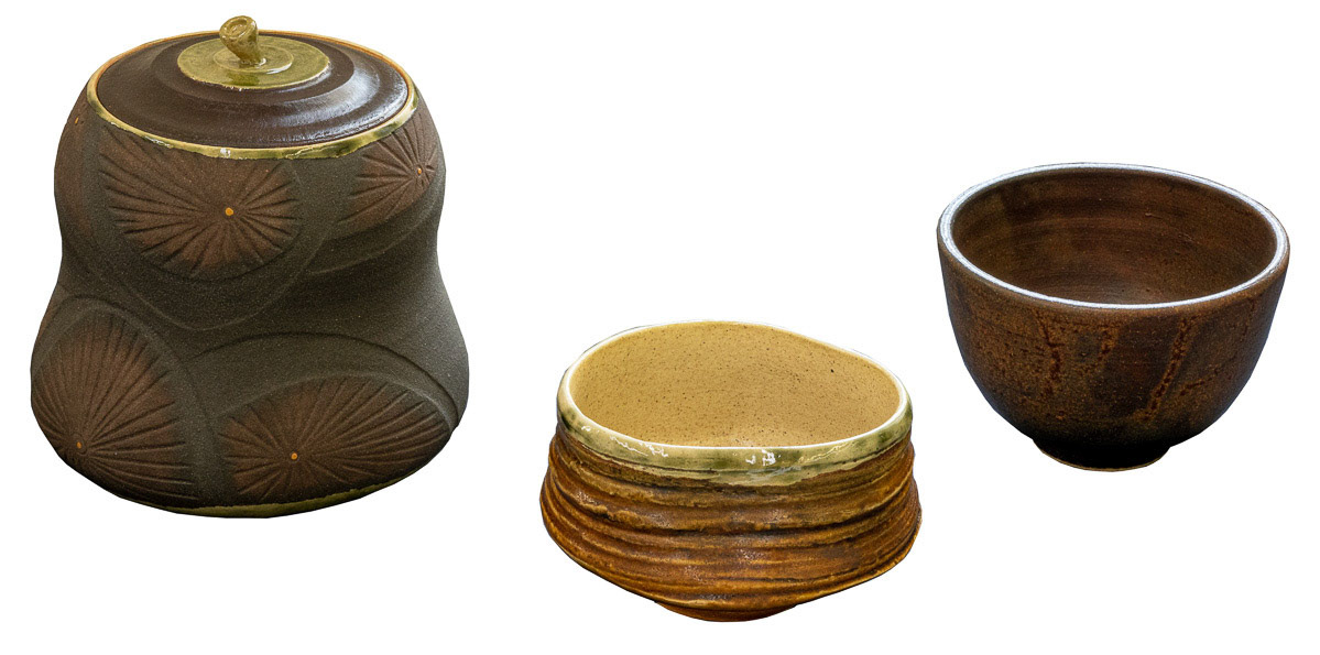 南波　藤枝「お点前（水差し、茶碗）」公募