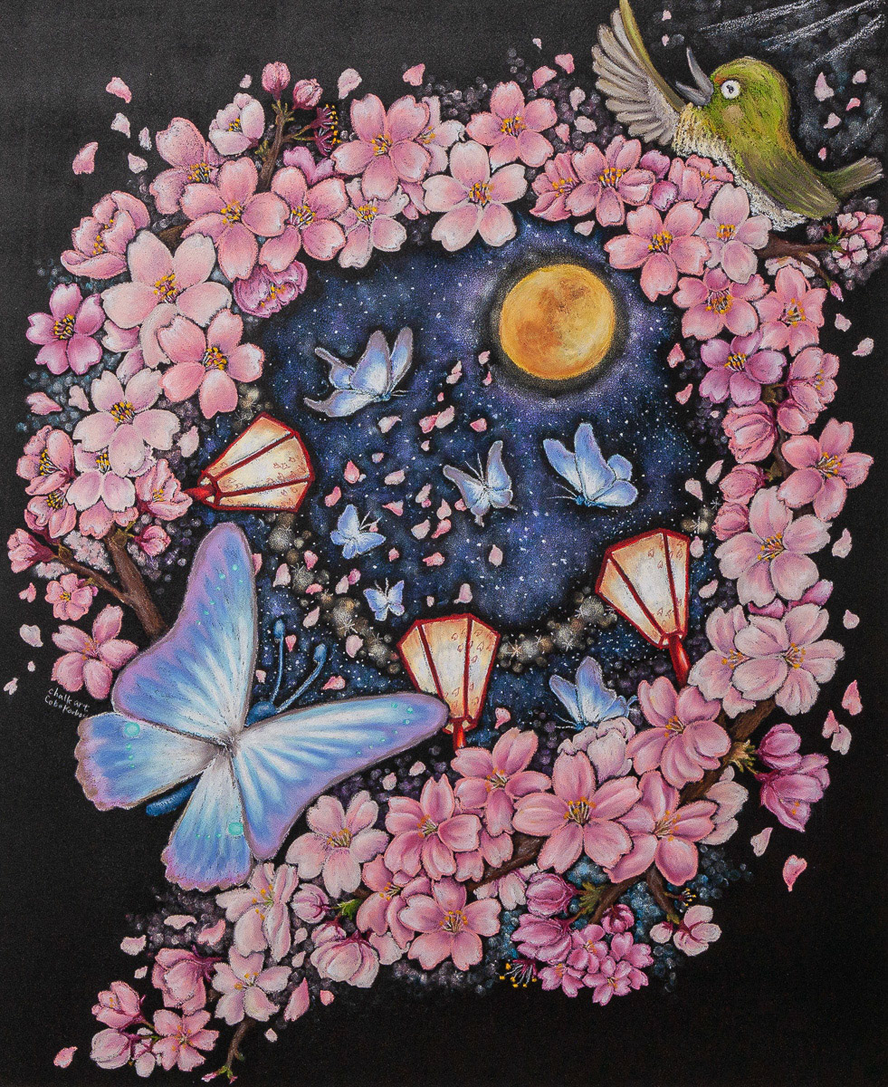 芝　真恵「SA KU RA」F12 公募