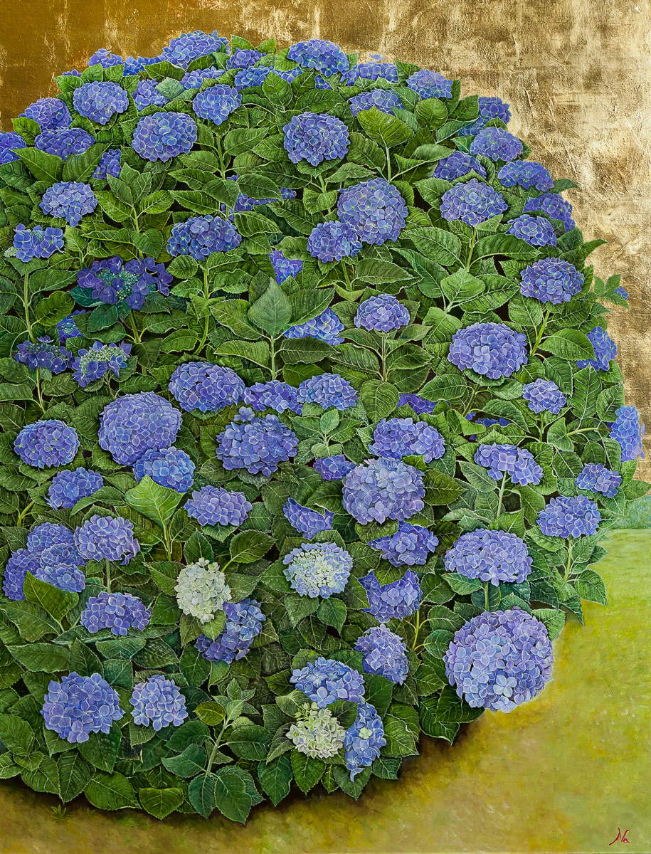 名取 加代 「紫陽花」