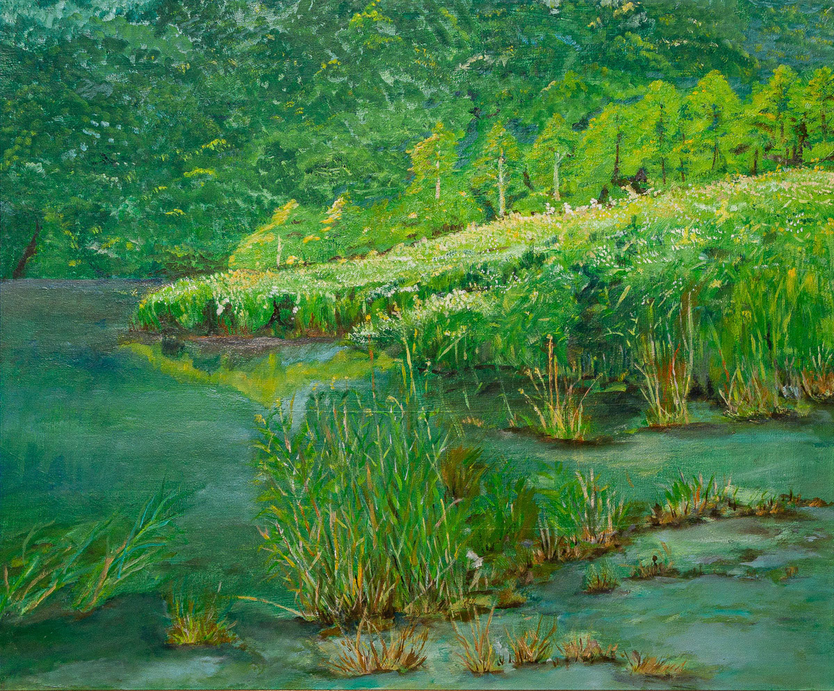 河井　務「静寂」F20 会員