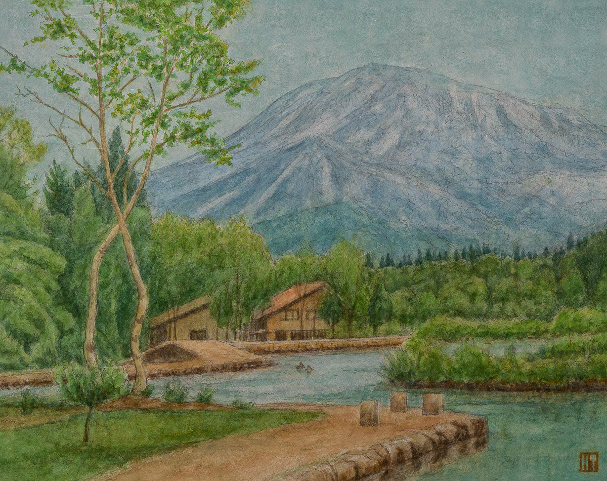 手柴　博志「黒姫山眺望」P10 会員