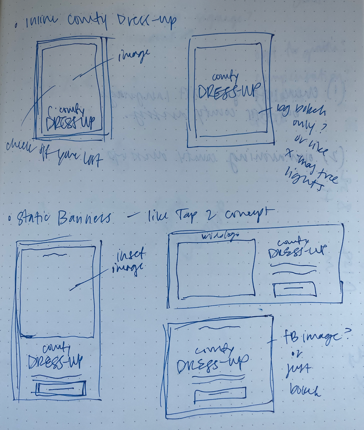Paid Assets Sketches