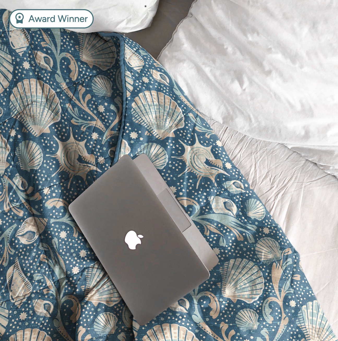  Bohemian Seashells - Admiral Blue - l  Bohemian Seashells - Admiral Blue - l 