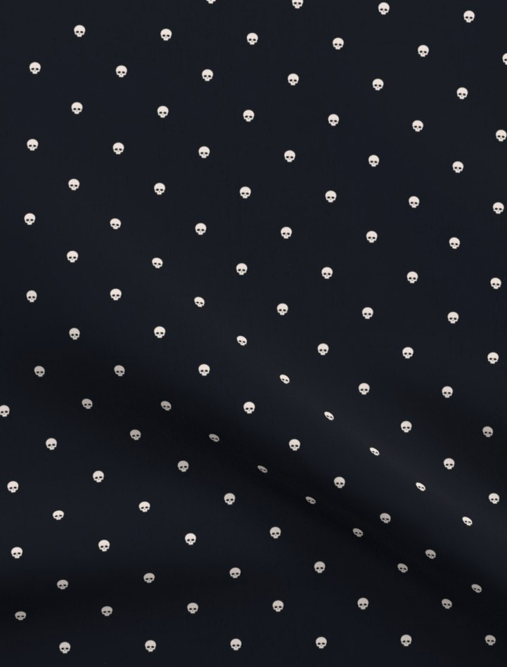 Skull Polka Dots - Black