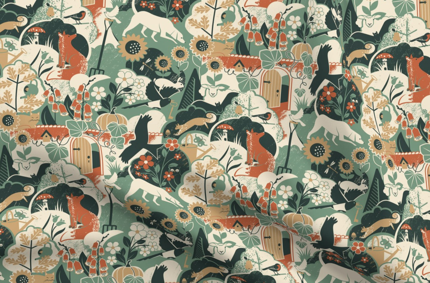 Hide and Seek Garden - Laurel Green